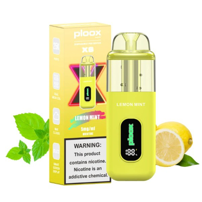 Picture of PLOOX DISPOSABLE POD 25K - LEMON MINT