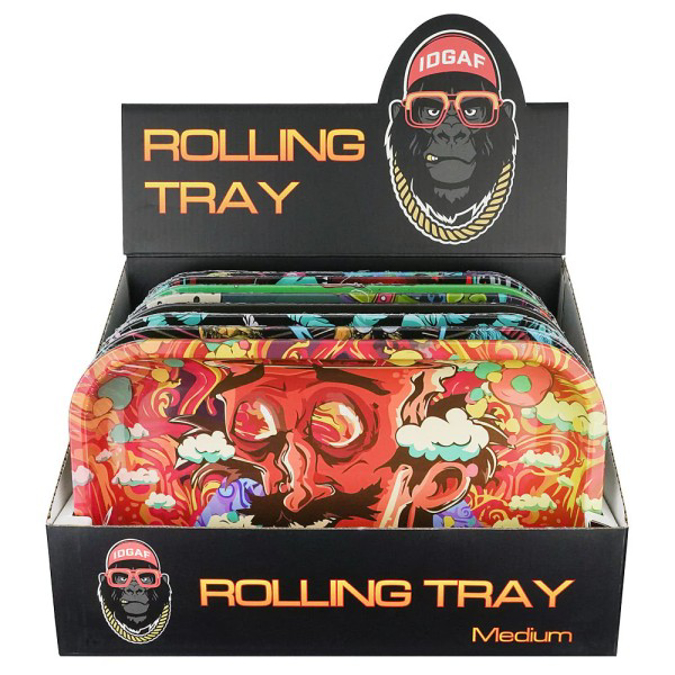 Picture of MEDIUM ROLLING CONSOLE TRAY IDGAF  MIX COLOR