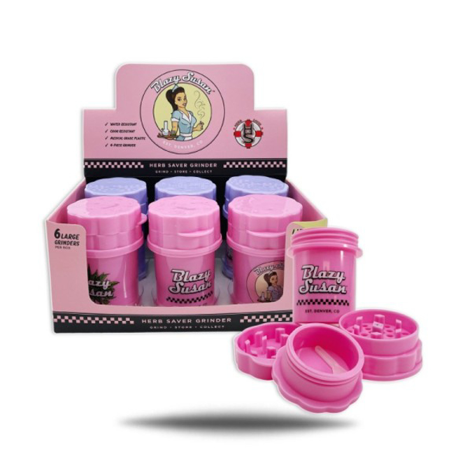 Picture of BLAZY SUZAN LARGE HERB SAVER GRINDERS 6CT BOX