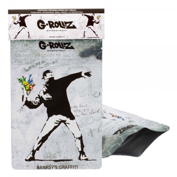 Picture of G ROLLZ FLOWER THROWER SMELLPROOF BAGS